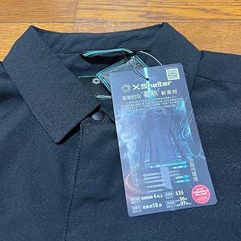 エックスシェルター 暑熱半袖シャツ ブラック M Amazon | 【L】 ワークマン エックスシェルター 暑熱 ポロシャツ